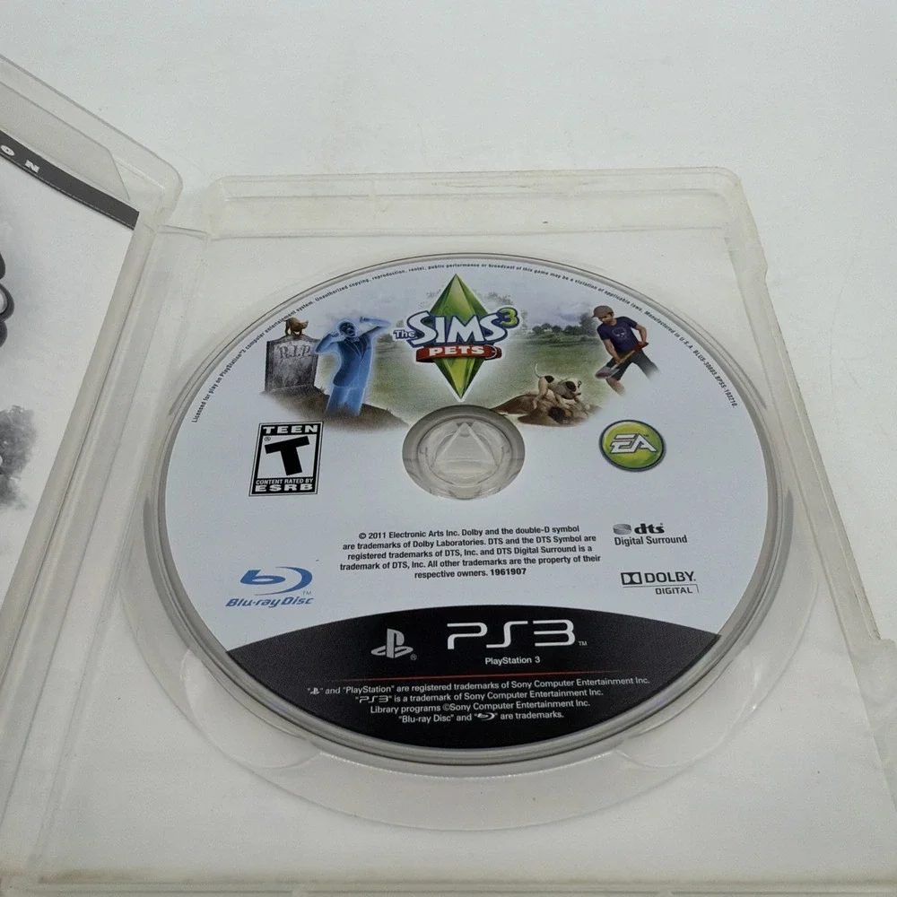 The Sims 3 For Sony PlayStation 3 PS3 Very Good - Complete w/ Manual